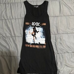 Sourpuss AC/DC BLOW UP YOUR VIDEO WORLD  TOUR‎ 1988 graphic tee